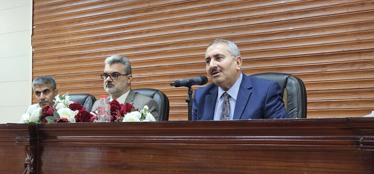 ihcoedu's tweet photo. مشاركة مدراء الشعب الادارية بكليتنا في برنامج تطوير وتأهيل قدرات القيادات الجامعية والموارد البشرية الذي اقامته رئاسة جامعة بغداد بالتعاون مع مركز التعليم المستمر ..
بحضور السيد رئيس جامعة بغداد أ.د. منير حميد السعدي ومساعده للشؤون العلمية أ.د. مروان عبد الحميد عاشور.. https://t.co/BhYMg77zS9