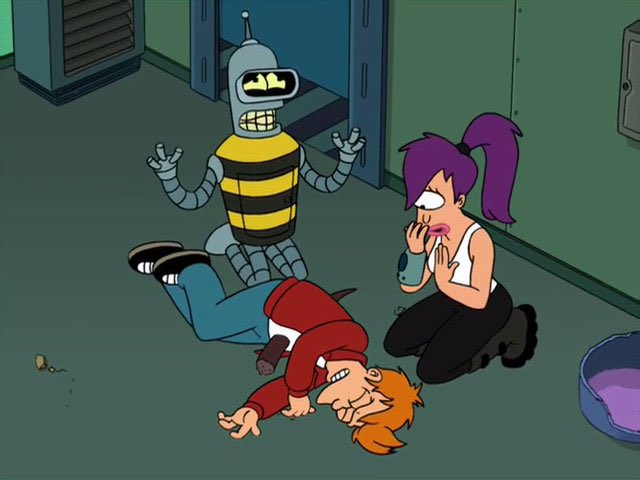 QuotesFuturama's tweet image. 20 years ago today saw the first broadcast of The Sting!

#Futurama #OTD