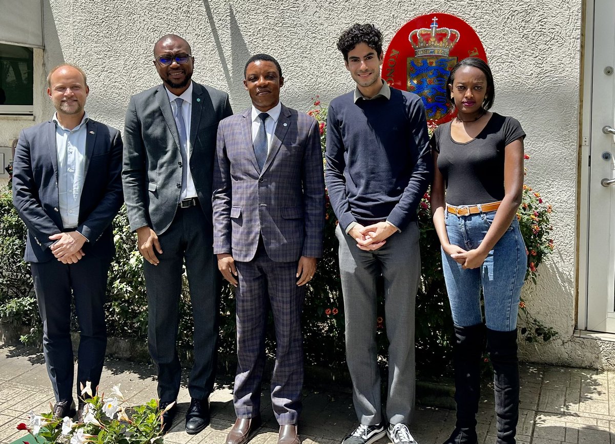 Great meeting with @Denmark_Addis Team and our Africa Regional Director and Head of Programs @MalleFofana on #greengrowth work in the region @GGGIAfrica and collaboration with regional institutions.