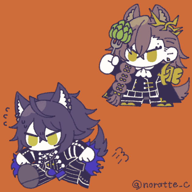 noratte_c's tweet photo. 🐺🥦🐺 https://t.co/AVzVVvFPQw
