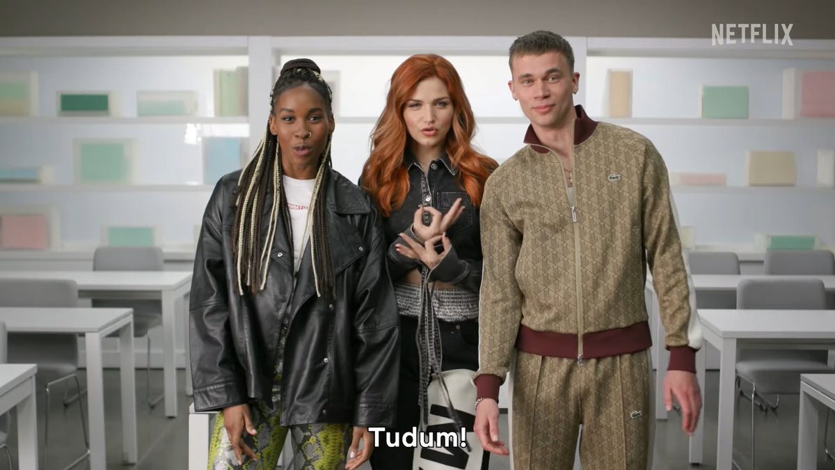EliteNetflixBR's tweet photo. Elenco da sétima temporada de Élite na divulgação do #TUDUM desse ano.

📅 | 17 de Junho às 17:30h no YouTube. https://t.co/KCkQBSj6Bw