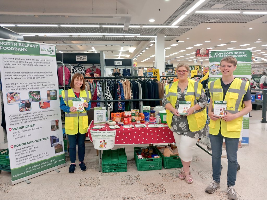 Nichola Mallon on Twitter "Team effort today in Tesco in Yorkgate
