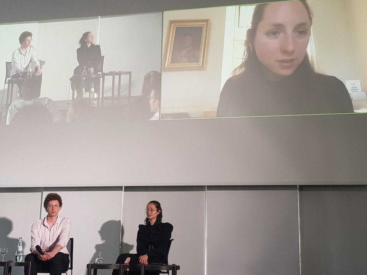 @TomaszHollanek @KerryAMcInerney @BlazeFutures discuss how they work together on the 'Desirable Digitization 'project funded by the @MercatorDE !
#sustainableai #acrossborders #ClimateJustice #climateaction #aiethics @iwe_bonn