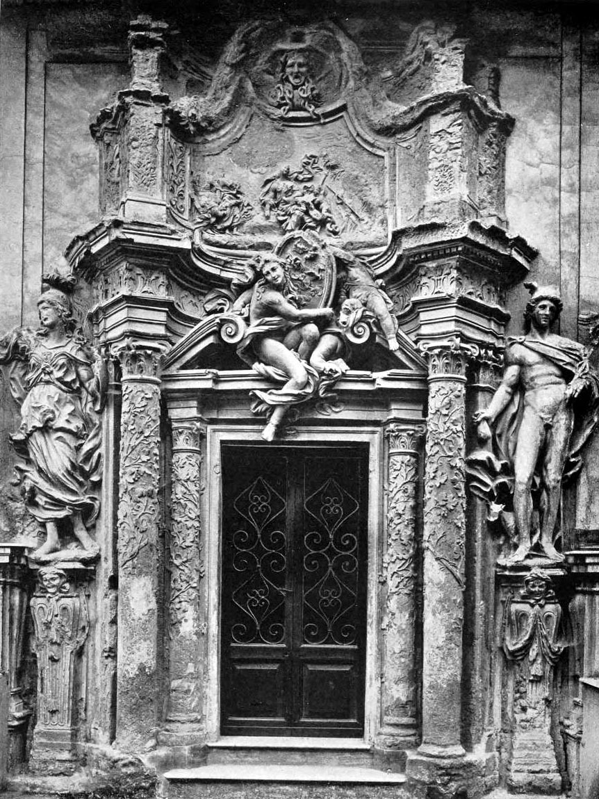 Doorway of the Palazzo del Grille, Rome