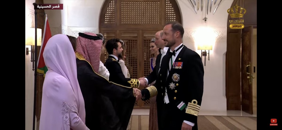 We also have Crown Prince Haakon of Norway!