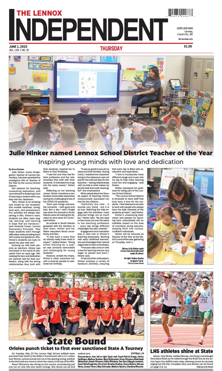 Check out this week's edition of The Lennox Independent. Available on stands now — login anytime at lennoxnews.com.
