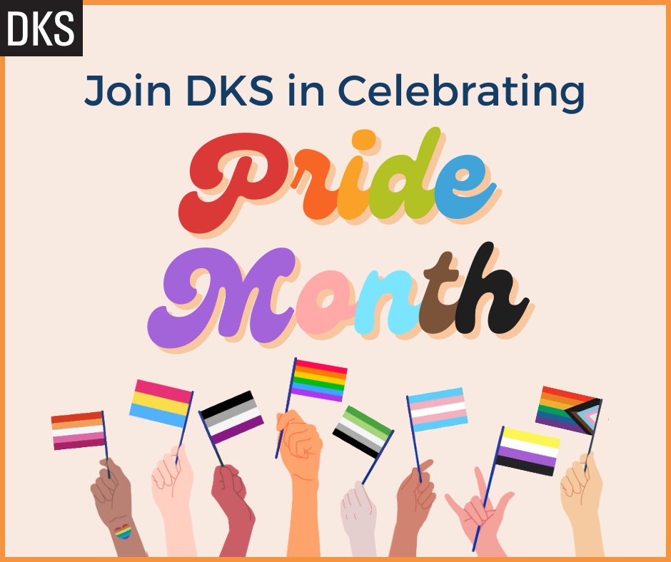DKS is proud to celebrate diversity, equality, and acceptance during Pride Month. We appreciate all our LGBTQ+ identifying employee-owners and their contributions to our company, our projects, and our clients.