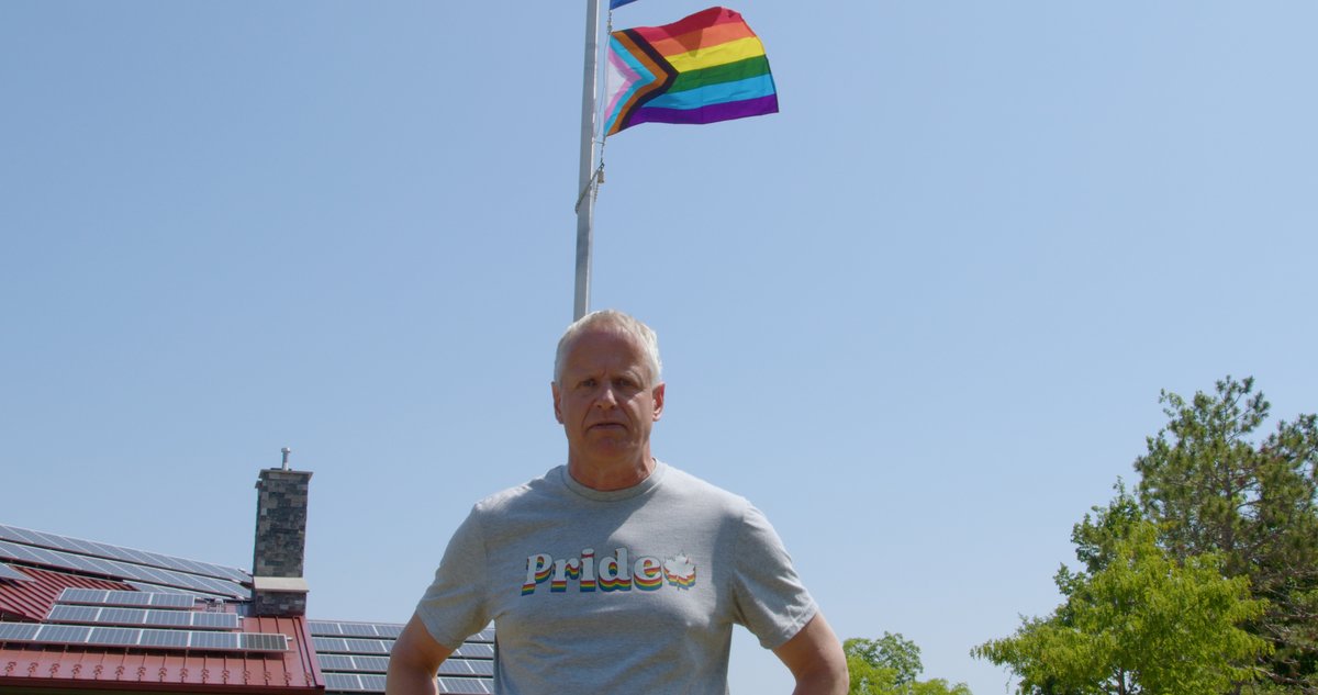 ErikKulleseid's tweet photo. Pride Month is off to a glorious start! This morning, the dedicated staff at Thacher State Park joined me as I raised the Pride Flag in a gesture of celebration and invitation. All Are Welcome at New York State Parks. Happy Pride! https://t.co/liTyGSLuSW