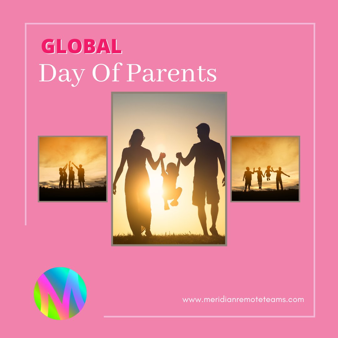 Meridian_Remote's tweet photo. Today, June 1st, is Global Day of Parents. On this day, we salute the mothers and fathers who dedicate their all for their families. MERIDIAN REMOTE TEAMS wishes all parents a Happy Global Parents Day!

#meridianremoteteams #globaldayofparents #parents #sacrifice #salute #love https://t.co/tkCgl3tfu8