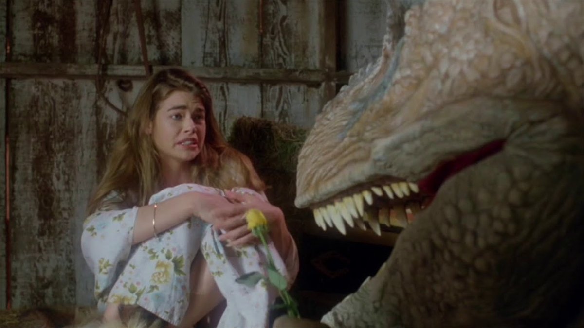 #Bales2023FilmChallenge  

June 1 : Movie with Dinosaurs

Tammy and the T-Rex (1994)
Dir : Stewart Raffill

Denise Richards and Paul Walker in same movie? yes
