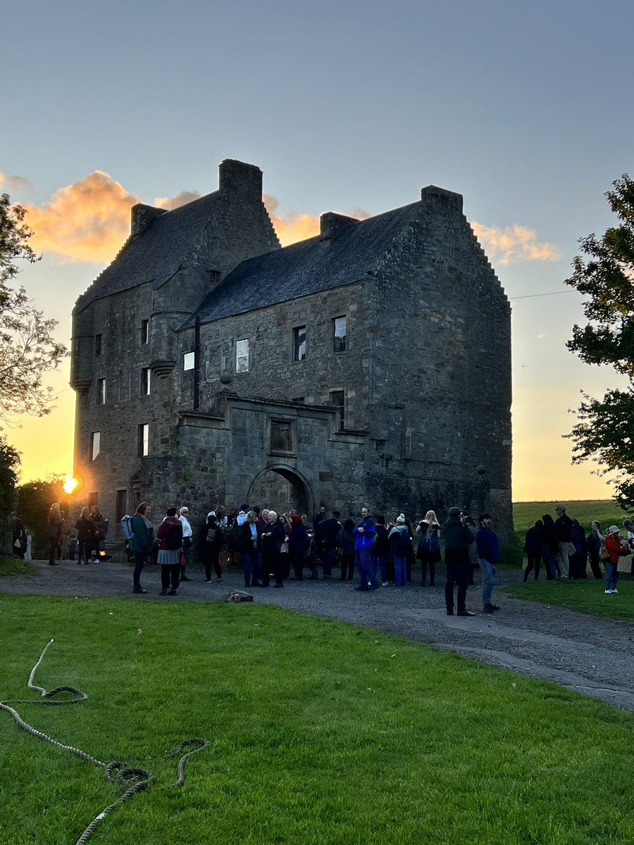 We just got home from our first trip to Scotland! Right in time for the new season! Thank you to @holeynheritage.photography for the hand-fasting photo at Lallybroch! A dram or two for…  #WorldOutlanderDay
