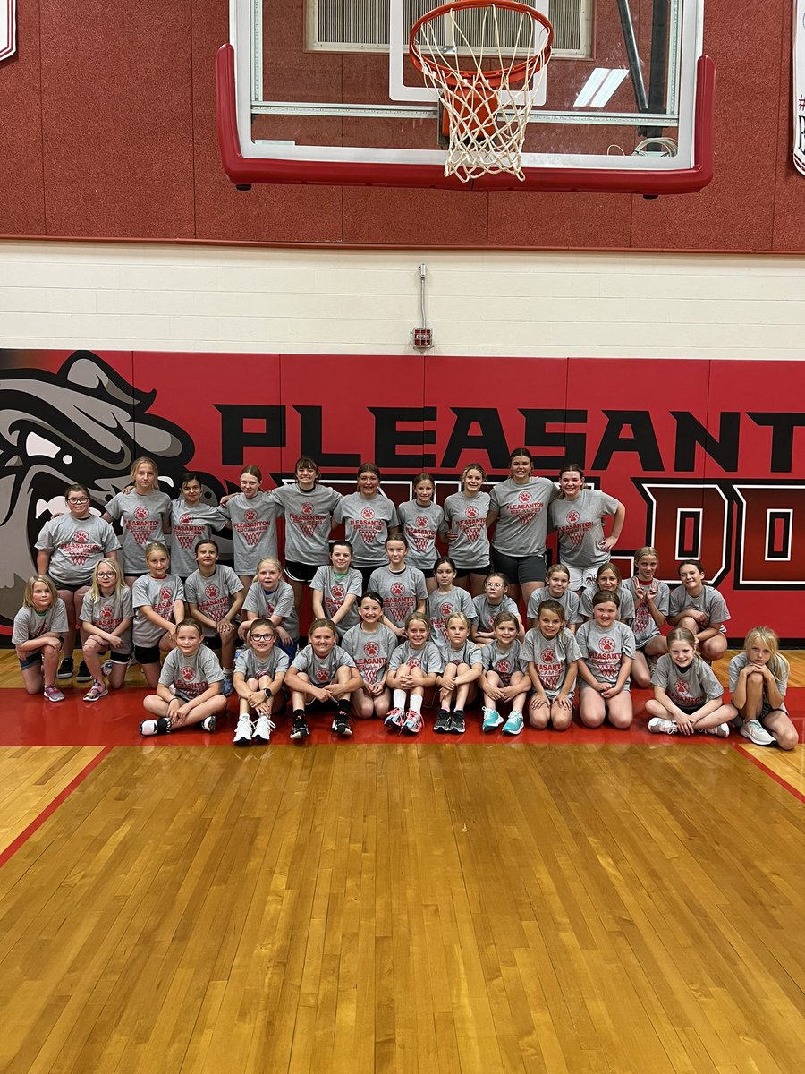 Day 1 of Pleasanton Girls Basketball Youth Camp is in the books!! 🏀🏀