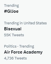 GIJoe in: 'Bisexual Air Force Academy.'