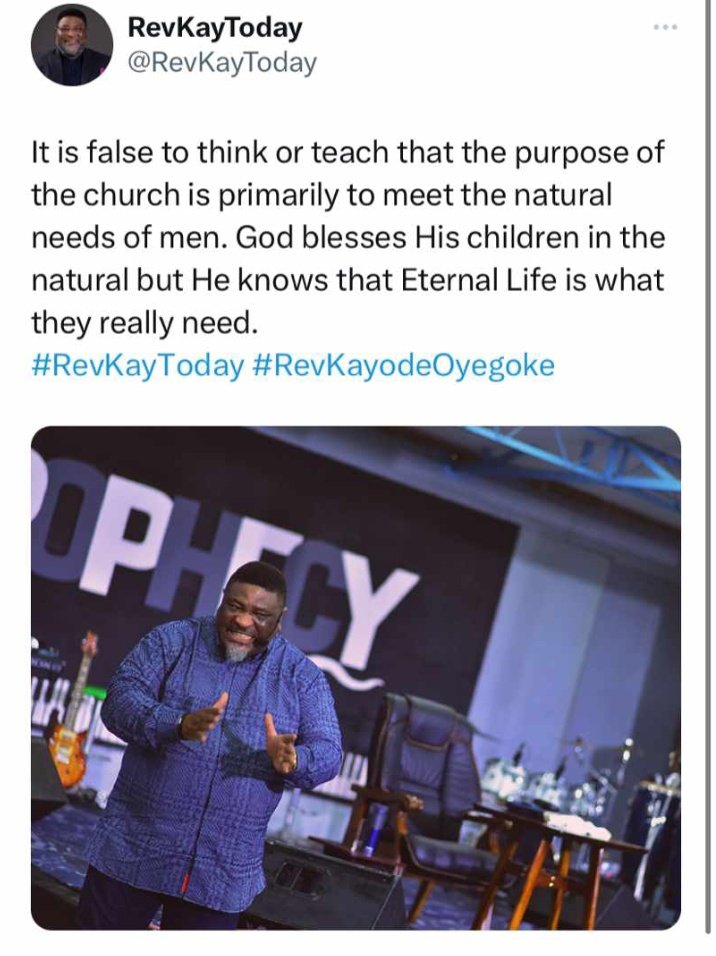 DennisJHIM's tweet photo. This can not be over stated... Many were enticed into Christianity with promises of good things. No wonder they crack at the slightest pressure... Meeting needs is not the priority of a Christian life. Pleasing the true God is the goal🎯 Other things are Bonuses. https://t.co/Bvb3T2XJjF