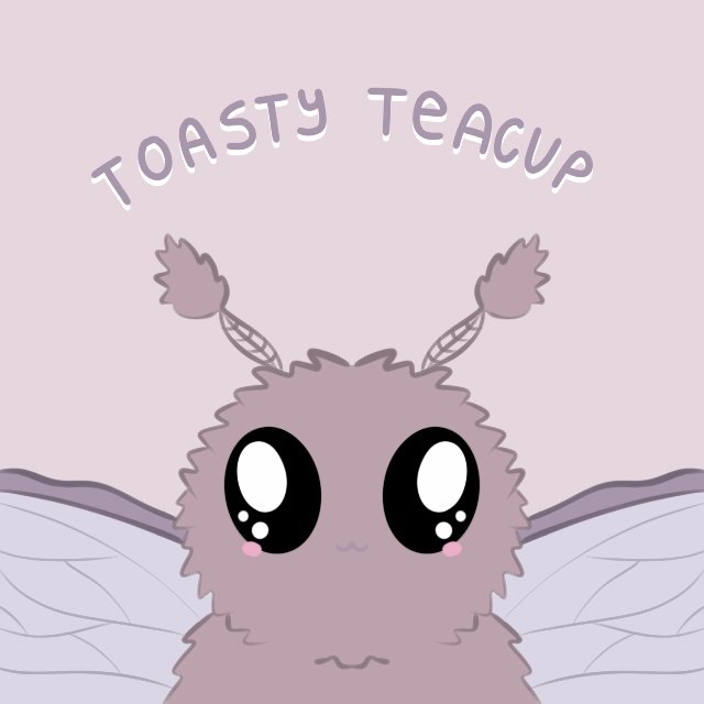 Little Toasty Teacup themed moth ☺️

#NewProfilePic #moth