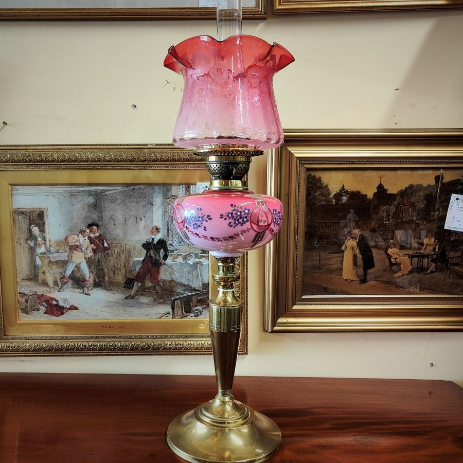 #Victorian #oil #lamp & #shade  added, for price, info & photos please click on the link antiquesandfinefurniture.com/details.php?SD… #interiordesign #vintage #vintagehome #vintageshop #vintagefinds #antiques #antiquesinuk #antiquesireland #antiqueshop #antique #antiquesuk