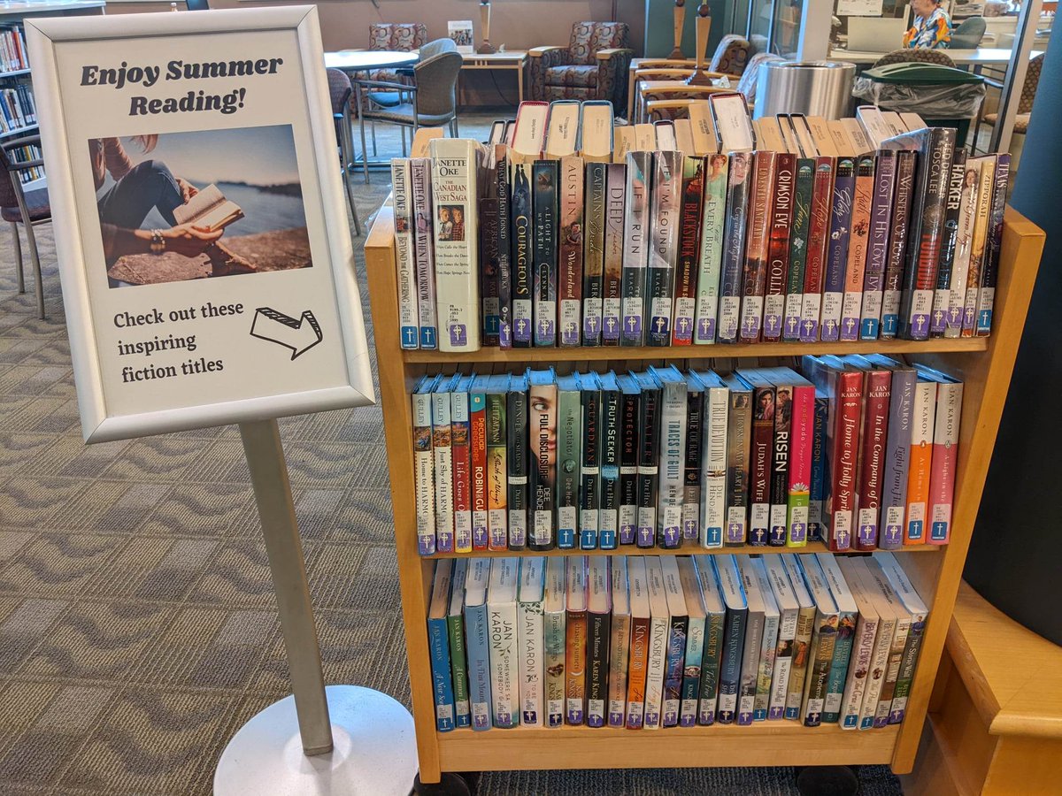 #inspirational #SummerReading2023 here at your KC Learning Commons  #enjoy #readingforfun @KettCollege