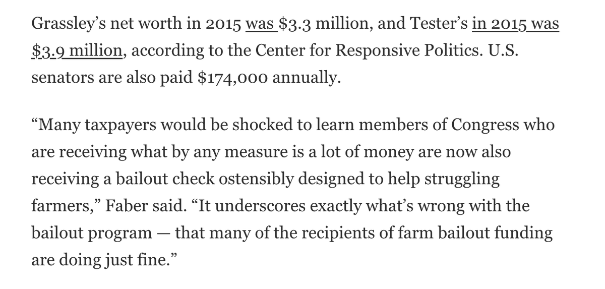 Jon Tester voted for, and then applied for, his own government bailout even though he is already a multi-millionaire

Today he just voted to kill student debt cancellation & retroactively reinstate some of your interest during the pause