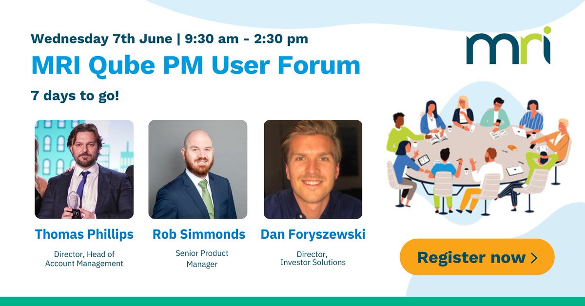 eddyirvinehp's tweet photo. We're inviting our valued MRI Qube Property Management users to register your interest for our upcoming User Forum on Wednesday 7th June.

Join Thomas Phillips and a host of product managers, professional services, support and solution specialist teams for an interactive day.… https://t.co/ieUkUTYGj5