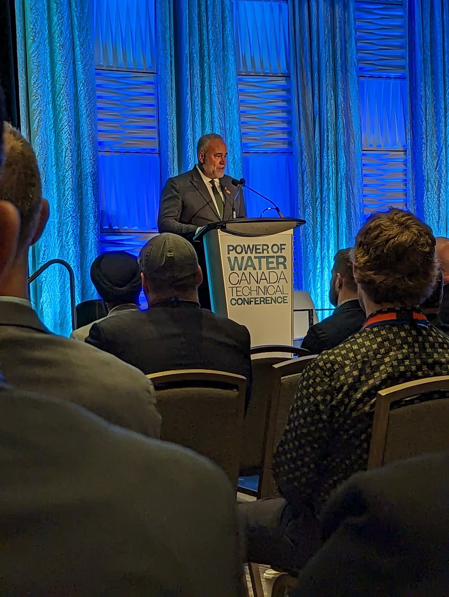 It was great to hear Energy Minister, Todd Smith's keynote address at the Power of Water Canada Conference, hosted by the Ontario Waterpower Association earlier this week, where he voiced his enthusiastic support for made in Ontario waterpower.