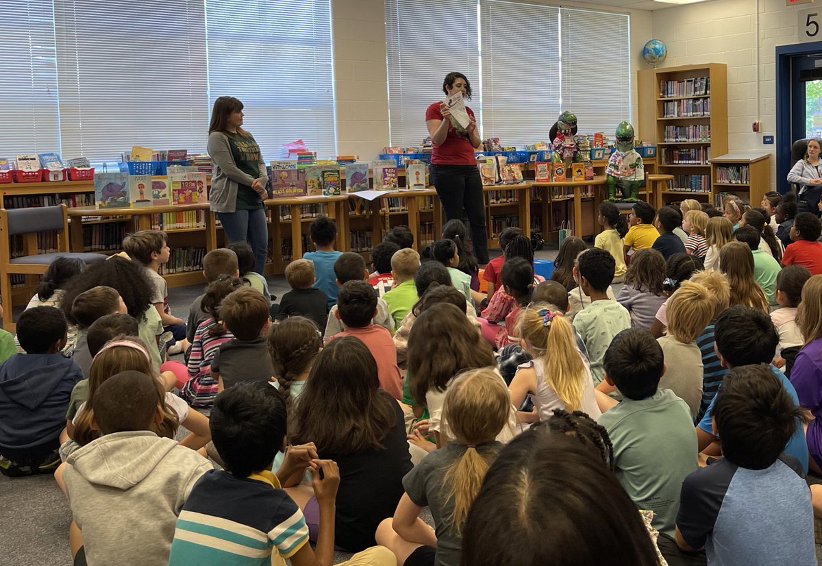 Lemon Road ES Library tweet media