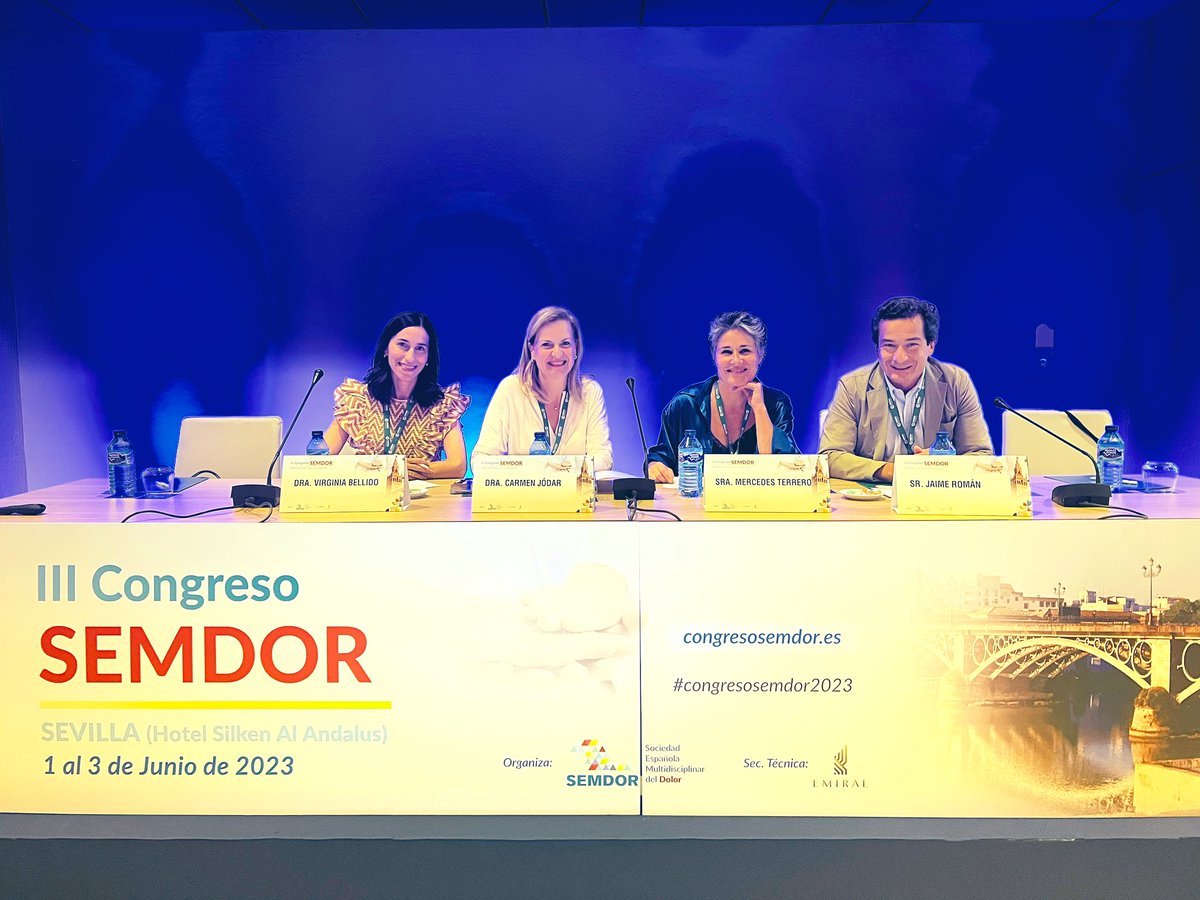 Santiago Montesinos (@montesinossanti) on Twitter photo 🔴 #DOLOR y 🔴 #diabetes
Mesa Multidisciplinar <a href="/SEMDOR2/">SEMDOR Soc. Esp. Multidisciplinar del DOLOR</a>
🎙️ <a href="/VirBellido/">Virginia Bellido</a>
🏨 <a href="/EndocrinoHUVR/">EndocrinoHUVR</a>
🎙️ <a href="/c_jodar/">Carmen JC #NNTTSemergen</a> #SaludDigital <a href="/saludand/">Consejería de Salud y Consumo</a>
🏨 <a href="/SEMERGENAndaluz/">SEMERGEN Andalucía</a>
🎙️ M Terrero V #ENFERMERÍA
🏨 <a href="/escpacientes/">Escuela de Pacientes</a>
🎙️ <a href="/JaimeRomn/">Jaime Román.</a>
🏨 <a href="/IniciativaFarma/">Farmacéuticos Con Iniciativa</a>
📍 #congresosemdor2023
<a href="/lmtorres53/">Luis M Torres</a> <a href="/VelazquezIg/">Ignacio Velázquez</a> 🔴 #DOLOR y 🔴 #diabetes
Mesa Multidisciplinar <a href="/SEMDOR2/">SEMDOR Soc. Esp. Multidisciplinar del DOLOR</a>
🎙️ <a href="/VirBellido/">Virginia Bellido</a>
🏨 <a href="/EndocrinoHUVR/">EndocrinoHUVR</a>
🎙️ <a href="/c_jodar/">Carmen JC #NNTTSemergen</a> #SaludDigital <a href="/saludand/">Consejería de Salud y Consumo</a>
🏨 <a href="/SEMERGENAndaluz/">SEMERGEN Andalucía</a>
🎙️ M Terrero V #ENFERMERÍA
🏨 <a href="/escpacientes/">Escuela de Pacientes</a>
🎙️ <a href="/JaimeRomn/">Jaime Román.</a>
🏨 <a href="/IniciativaFarma/">Farmacéuticos Con Iniciativa</a>
📍 #congresosemdor2023
<a href="/lmtorres53/">Luis M Torres</a> <a href="/VelazquezIg/">Ignacio Velázquez</a>