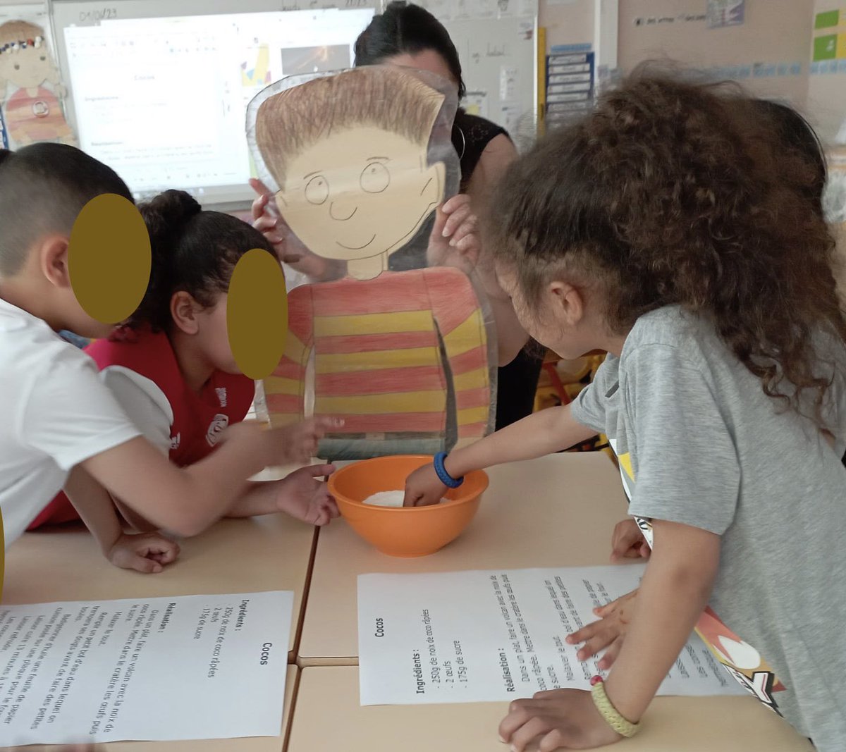 Clément a cuisiné avec les <a href="/CPThorez2022/">CPThorez2022</a> et Clémentine avec les <a href="/CpThorez/">CP Thorez</a> . On ne vous en dit pas plus c’est une surprise pour la prochaine classe… 🤫
#AplatiTour #Voyage3