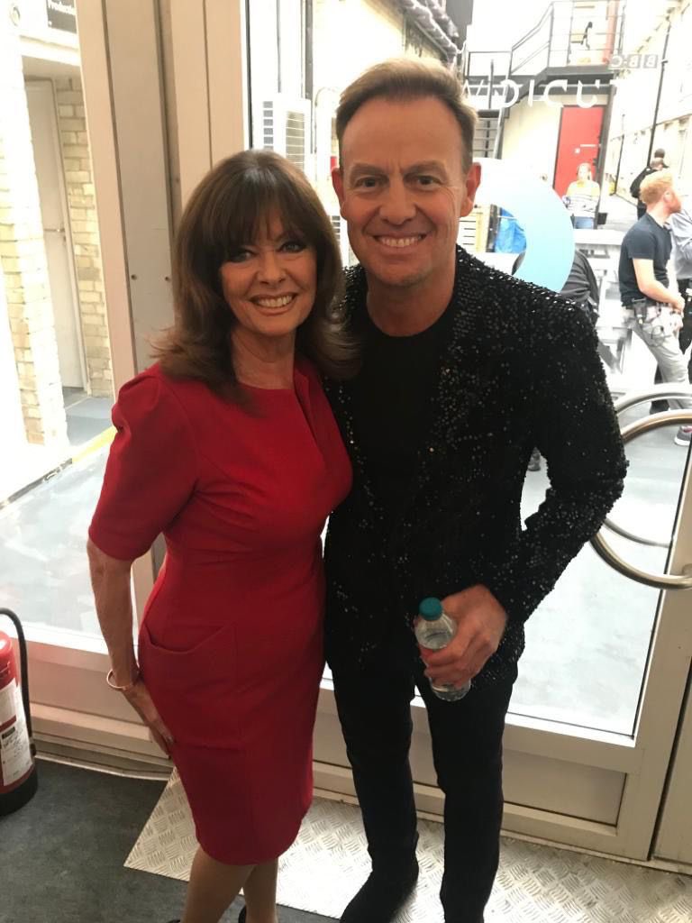 Happy Birthday Gorgeous Jason Donovan. Great singer and lovely man. Fab  memory when I was doing “Pointless” Have a Wonderful Day @JDonOfficial  @TVsPointless @neighbours @NeighboursTV #Joseph #RockyHorrorShow  #DancingOnIce #ThursdayThoughts, image size:768x1024