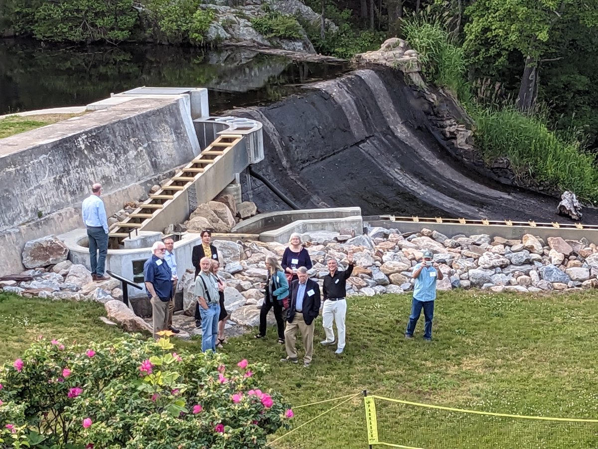 The weather was picture-perfect for last night's reception, tour and presentation at Centerbrook Architects. Thank you to <a href="/Centerbrook/">Centerbrook Architects</a> Architects for sharing their history, a unique repurposed factory building and their sustainable design work. #sustainable #building #architects