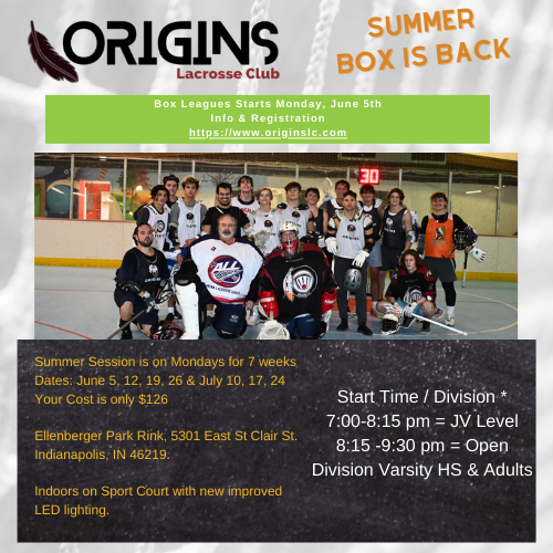 originslacrosse's tweet photo. Hurry and register for our popular box program.  Over 50% full and late fees kick in at midnight tonight.  #playbox!
https://t.co/Oc2eP4eKIU https://t.co/hQXt8UUEE2