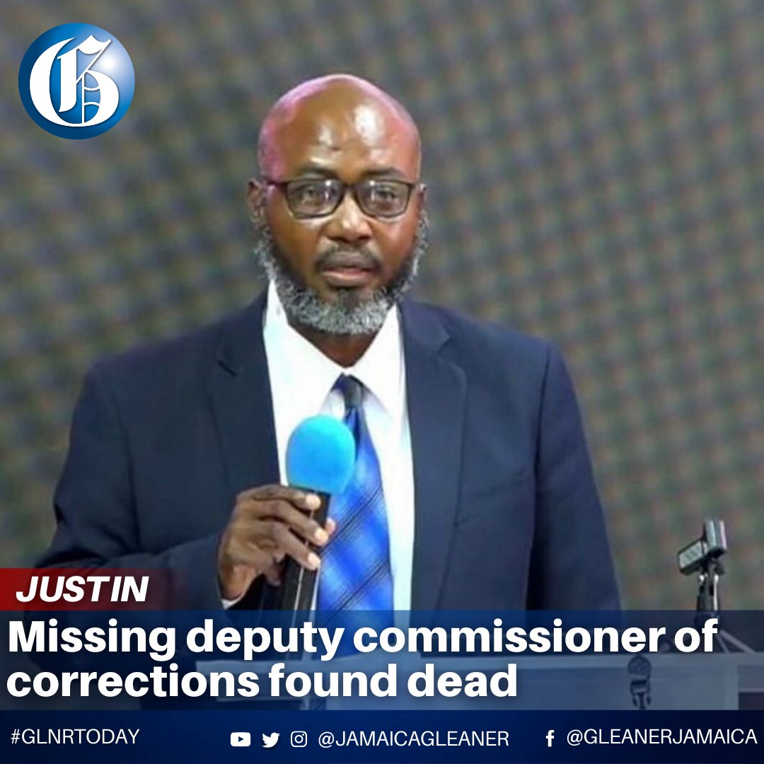 JamaicaGleaner's tweet photo. Acting deputy commissioner of corrections, Reverend Orville Moore, has been found dead in Spur Tree, Manchester, the Department of Correctional Services (DCS) and the police have confirmed. #GLNRToday 
#Thread https://t.co/mknNh2haLg