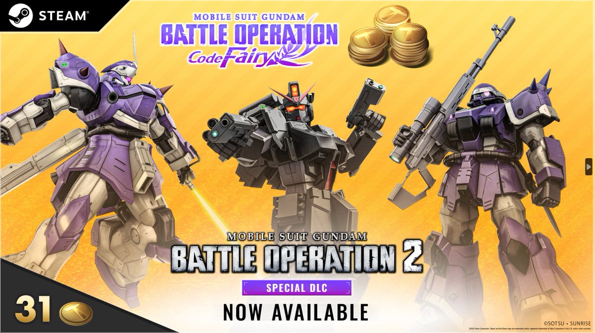 MOBILE SUIT GUNDAM BATTLE OPERATION CODE FAIRY