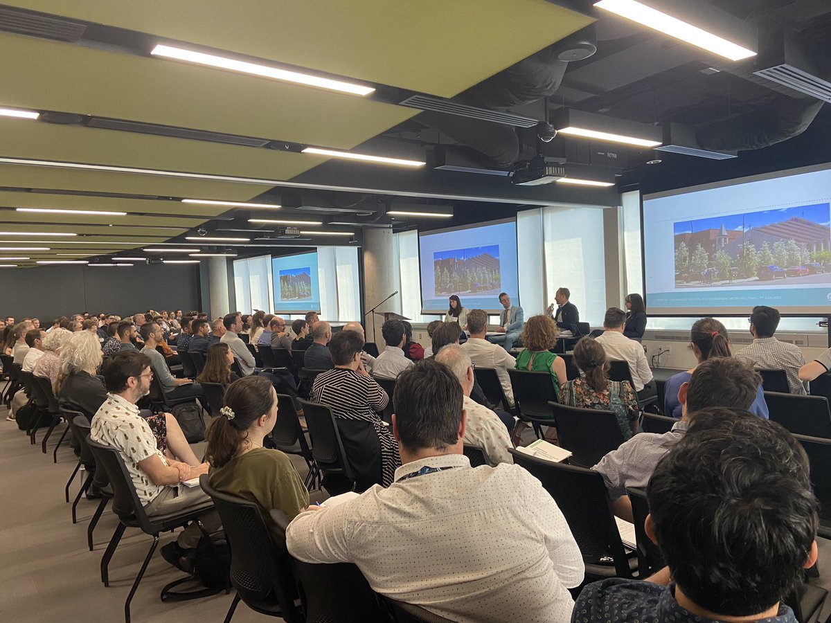 CRE_Capitale's tweet photo. Nous participons aujourd’hui au Forum métropolitain des RDV du stationnement à Mtl, organisé par nos collègues du @cremtl @CREMonteregie @CRELanaudiere @CLaurentides @LeCREdeLaval. 

Des conférences très intéressantes sur les moyens de rendre nos stationnements plus durables! 🌿 https://t.co/ZR8DGZPO5V