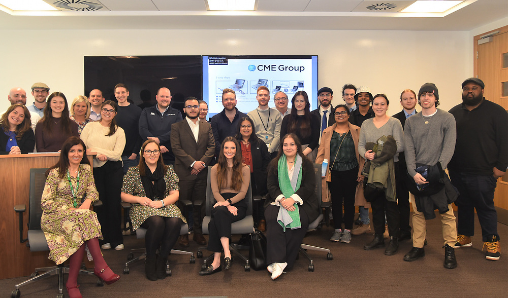 Our colleagues from Belfast recently hosted students from DePaul University in Chicago, where they discussed the various roles CME Group offers across technology, marketing, accountancy and law.
