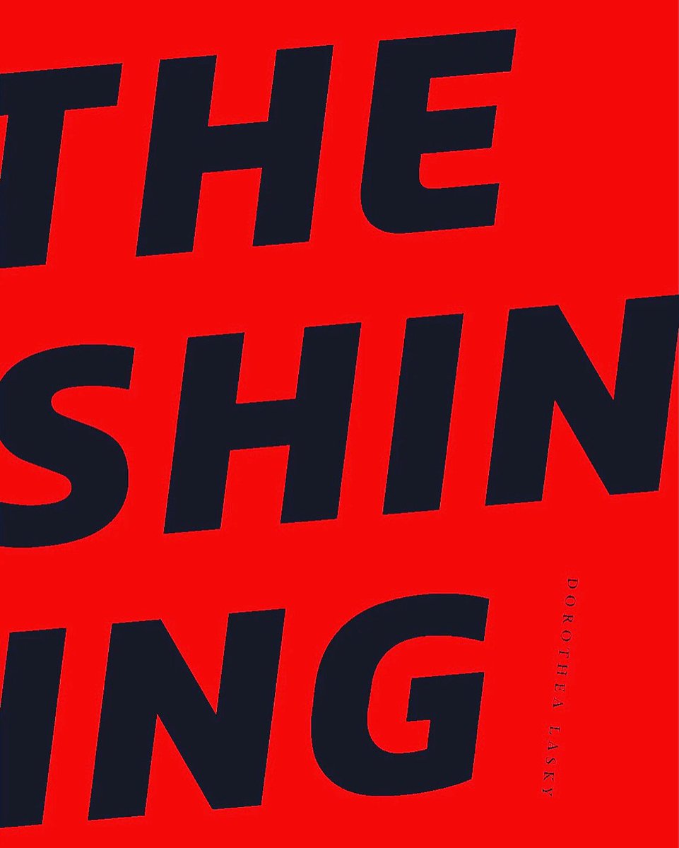 🔴Hardcover of The Shining, out this fall from @WavePoetry 🔴#theshining🔴