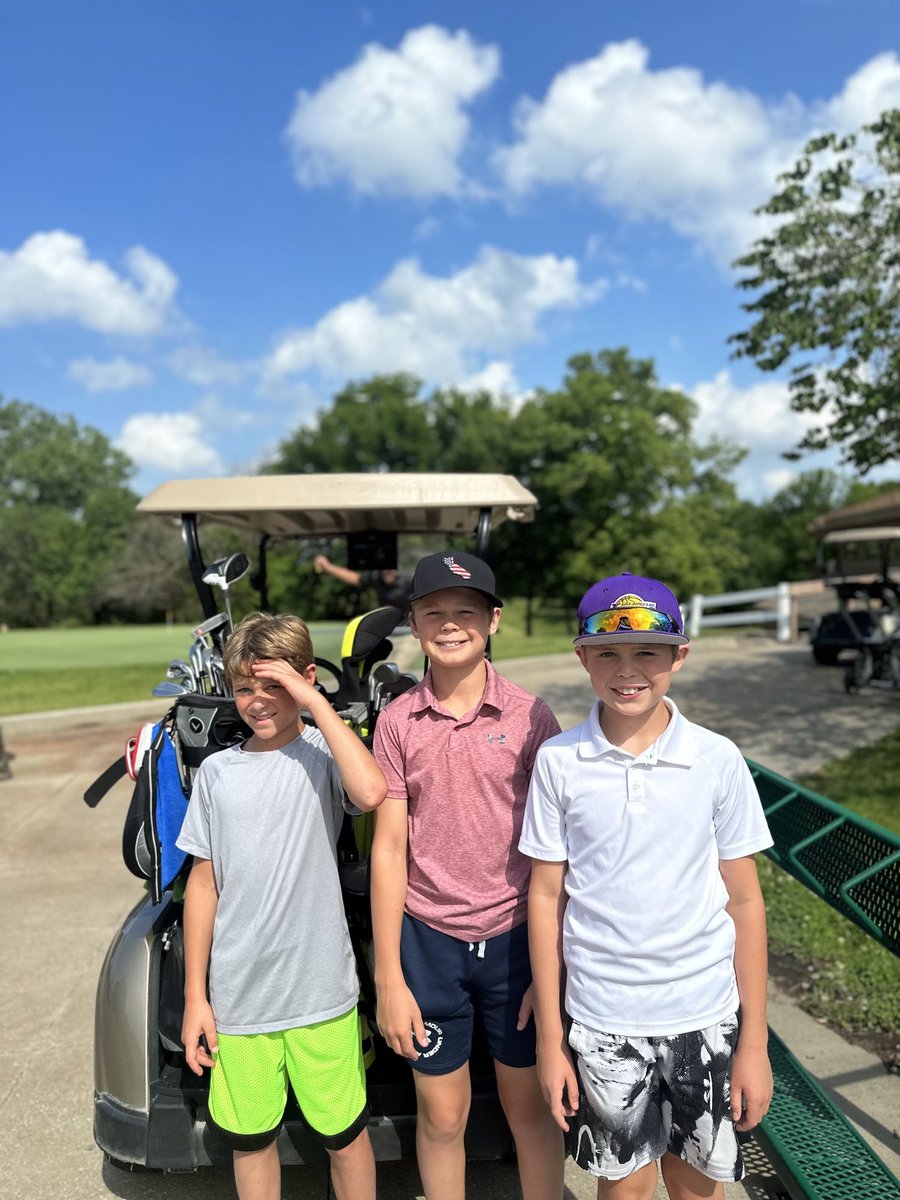 The faces of the new generation of lifetime golfers. We are proud to create access to play on our courses.More to come!!!