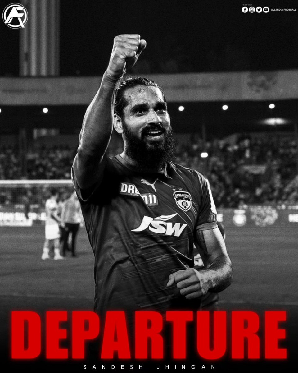 Sandesh Jhingan bids farewell to Bengaluru FC.

Jhingan is set to sign for FC GOA on a free transfer. 

#BengaluruFC #westblockblues #FCGOA #fcg #HeroISL #allindiafootball