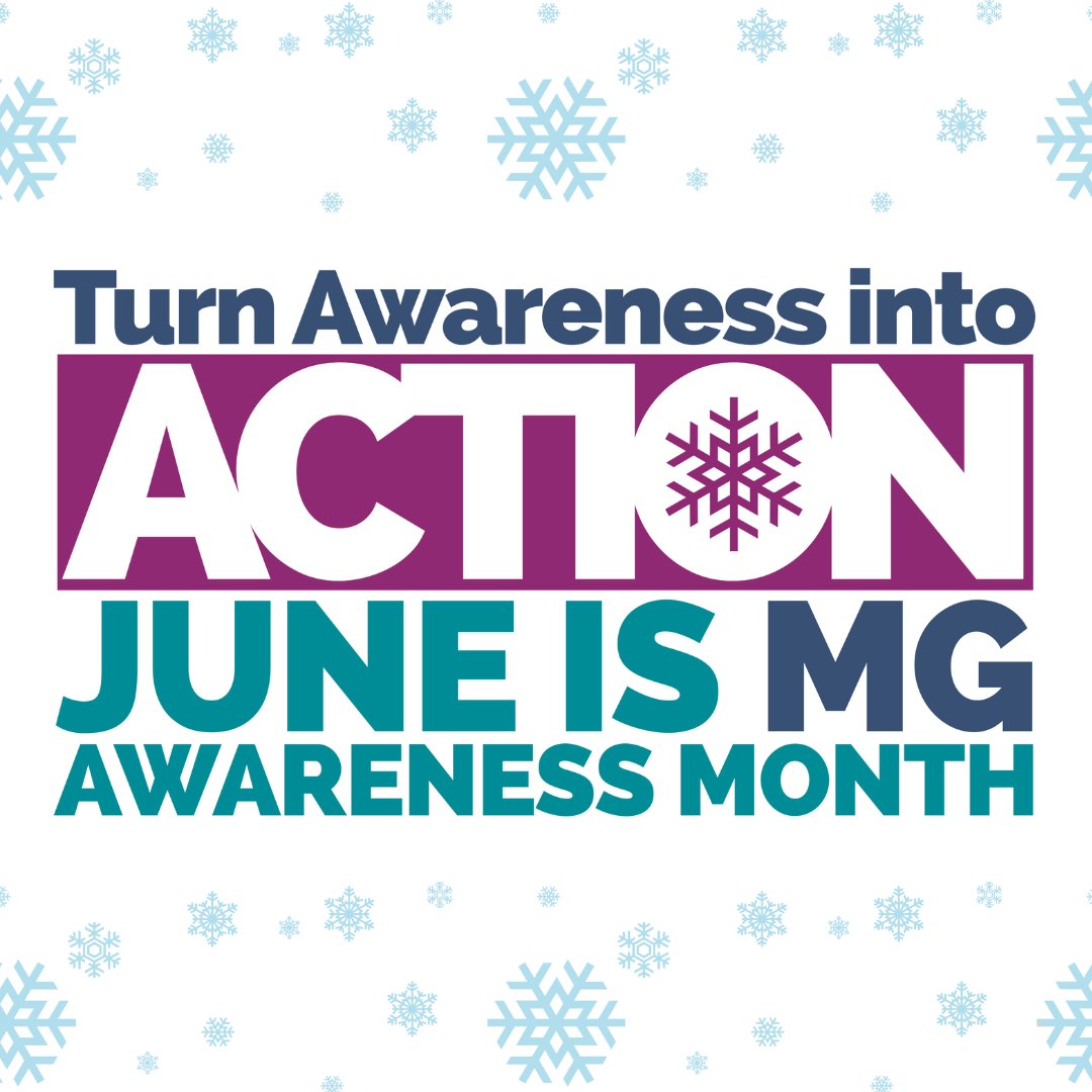 June is #MyastheniaGravisAwarenessMonth! We will be sharing MG facts, tips, "did you knows," and more! You may even see us sprinkle in a few memes and lighthearted content. 💙 We believe that leaning into humor can better uplift our mood and help us cope with the day-to-day.