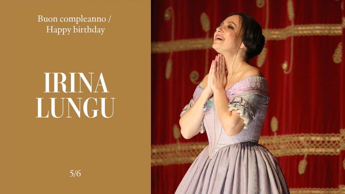 Buon compleanno / Happy birthday Irina Lungu