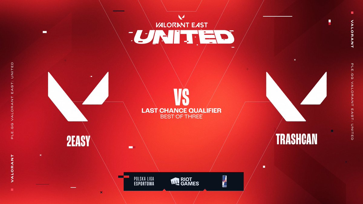 Valorant_PLE's tweet image. We're live with the first match of today!

⚔️ #2EASY vs #TRASHCAN ⚔️

Watch at:
🇵🇱 twitch.tv/veu_gg
🇨🇿 twitch.tv/grunexcom
🇭🇺 twitch.tv/leetesport