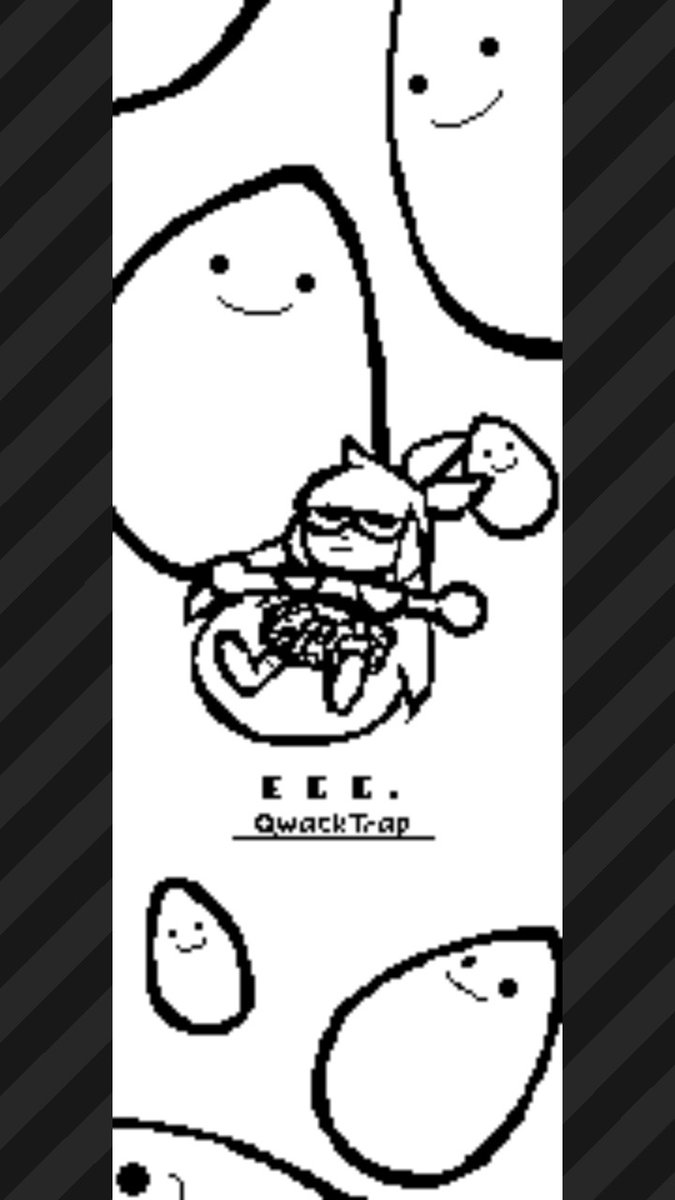 QwackTrap's tweet photo. Egg.
 #Splatoon3 #NintendoSwitch https://t.co/ymGq8xmWjt
