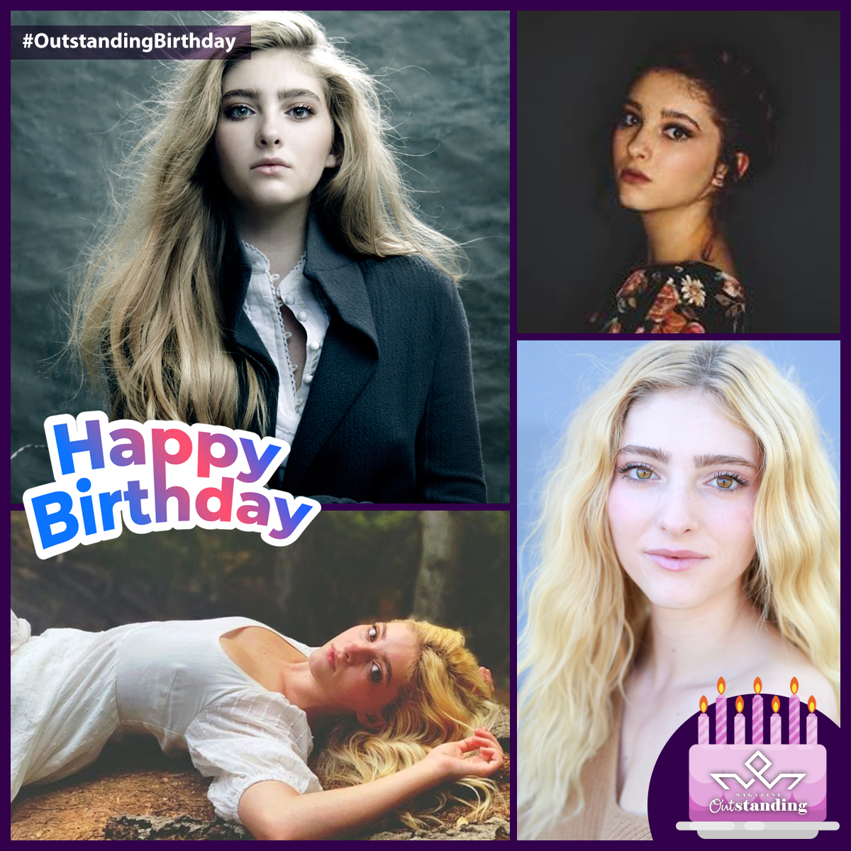 Outstandingmx's tweet photo. 🥳#HappyBirthday, #WillowShields!!! 🥳

Actriz estadounidense conocida por interpretar el papel de #PrimroseEverdeen en la franquicia de '#TheHungerGames'.

#OuysyandingBirthday https://t.co/WPX2GyKs4Z