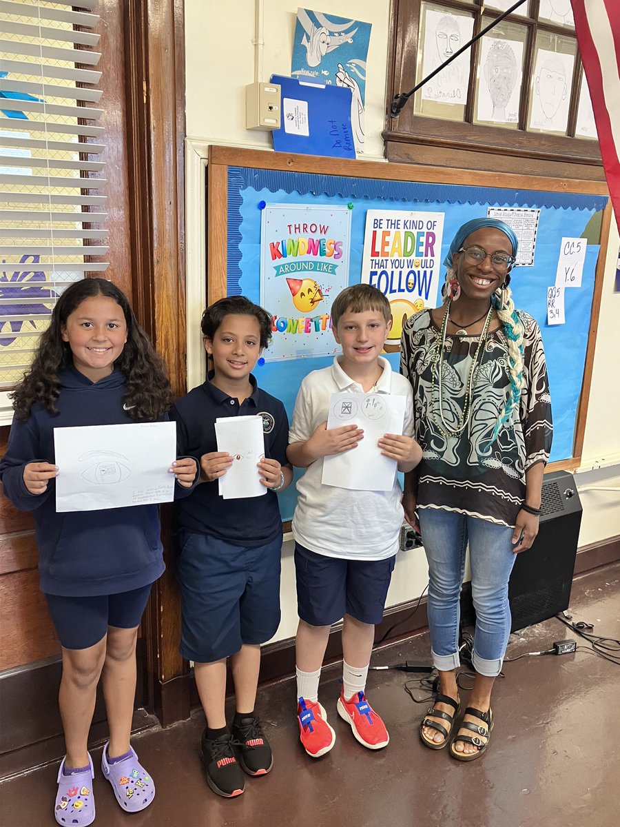 Grade 4 learned about Juneteenth! Brittany from The Donald Byrd Cultural Foundation visited our classrooms to share the story of how the holiday came to be. Each student received a wish bracelet to remember how special everyone is!💙