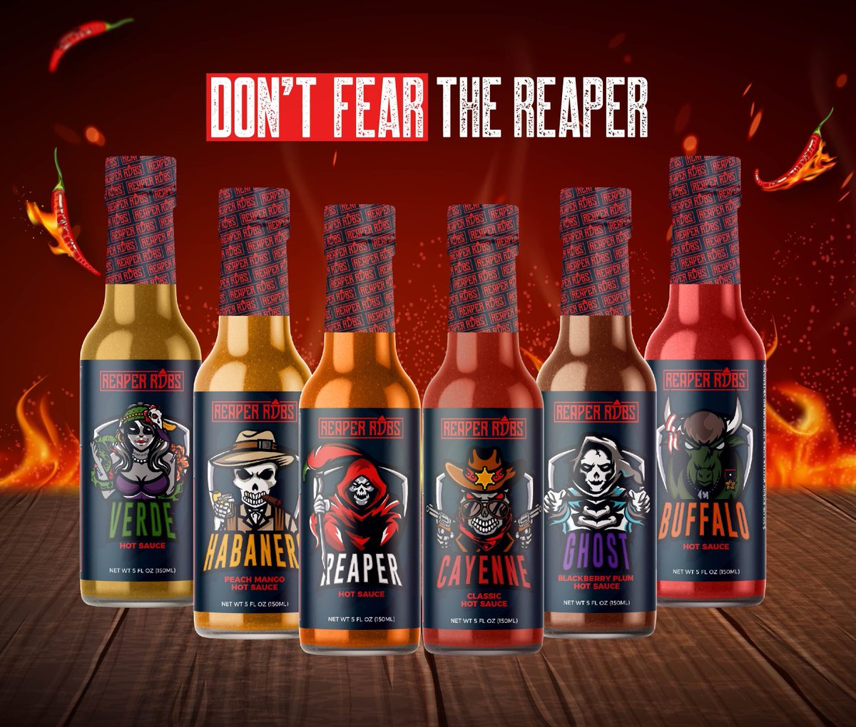 Reaper Robs internationally award winning premium hot sauce, USA made from 100% all natural, vegan & gluten free ingredients. ❤️‍🔥
reaperrobs.com
•
•
•
•
•
•
#USAmade #madeinUSA #vegan #glutenfree #hotsauce #vegetarian #KETO #KETOfriendly #sugarfree #plantbased 🌱