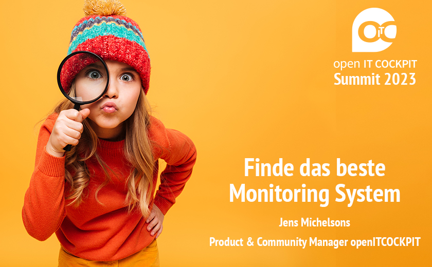 Was ist das beste Monitoring-System?!? Wir haben 6 verschiedene Tools auf Herz und Nieren getestet und Jens stellt sie auf dem Monitoring Summit um 10.15 Uhr vor. Anmeldung unter bit.ly/44RQnsJ