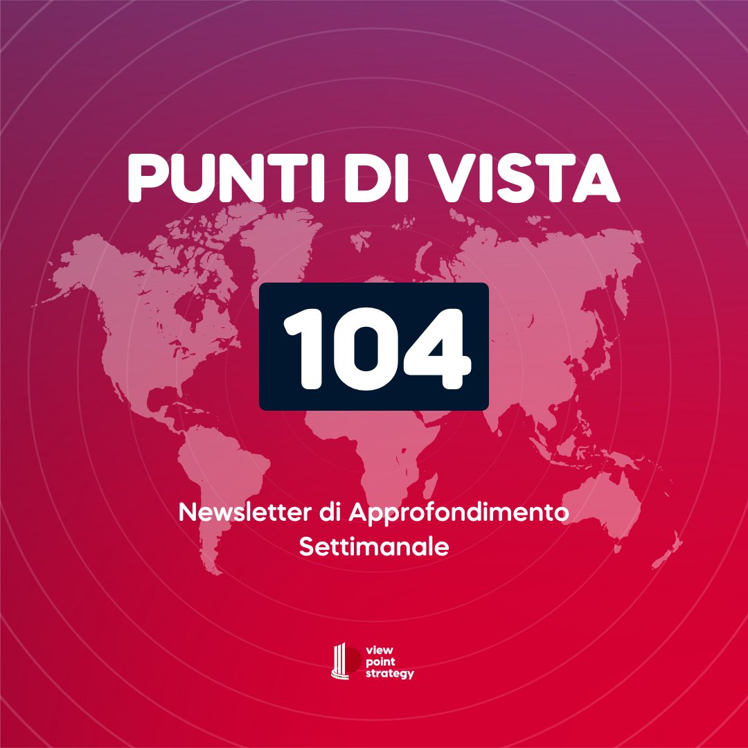 ViewStrategy's tweet image. Ladies and Gentleman la settimana già volge al termine.

Anche se è giovedì noi non possiamo lasciarvi soli. Il nostro editoriale Punti di Vista è pronto per voi 👉🏻viewpointstrategy.it/punti-di-vista…

#VPS #viewpointstrategy #puntidivista #notiziedellasettimana