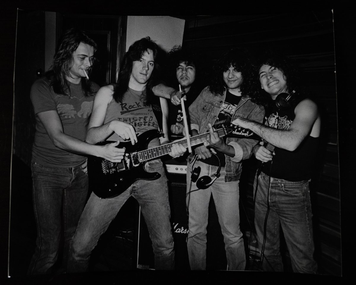 Armored Saint on Twitter "Left to Right Max Norman (the producer