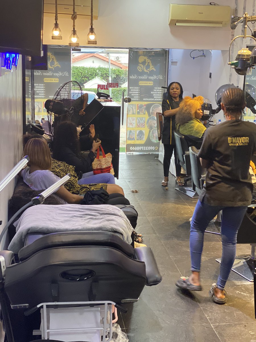 Dmayor unisex salon tweet media