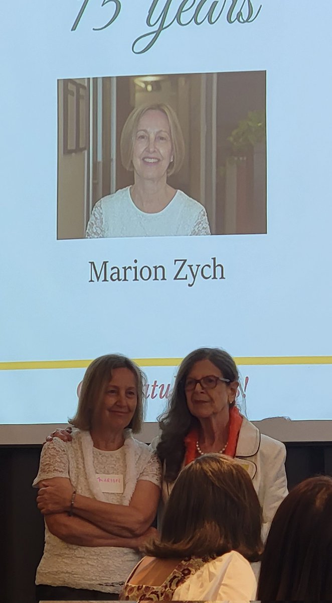 🎉Congratulations <a href="/marionzych/">Marion Zych</a>, <a href="/H_McConnellRNAO/">Heather McConnell</a>, Daniel Lau and <a href="/DorisGrinspun/">Dr. Doris Grinspun 🇨🇦 RN, PhD, FAAN, O.ONT</a> for your long time service with <a href="/RNAO/">RNAO</a>. There are so many other #RNAOStaff recognized today for their dedication. It says a lot about an association with so many long time staff. 💟  #RNAOStaffRetreat