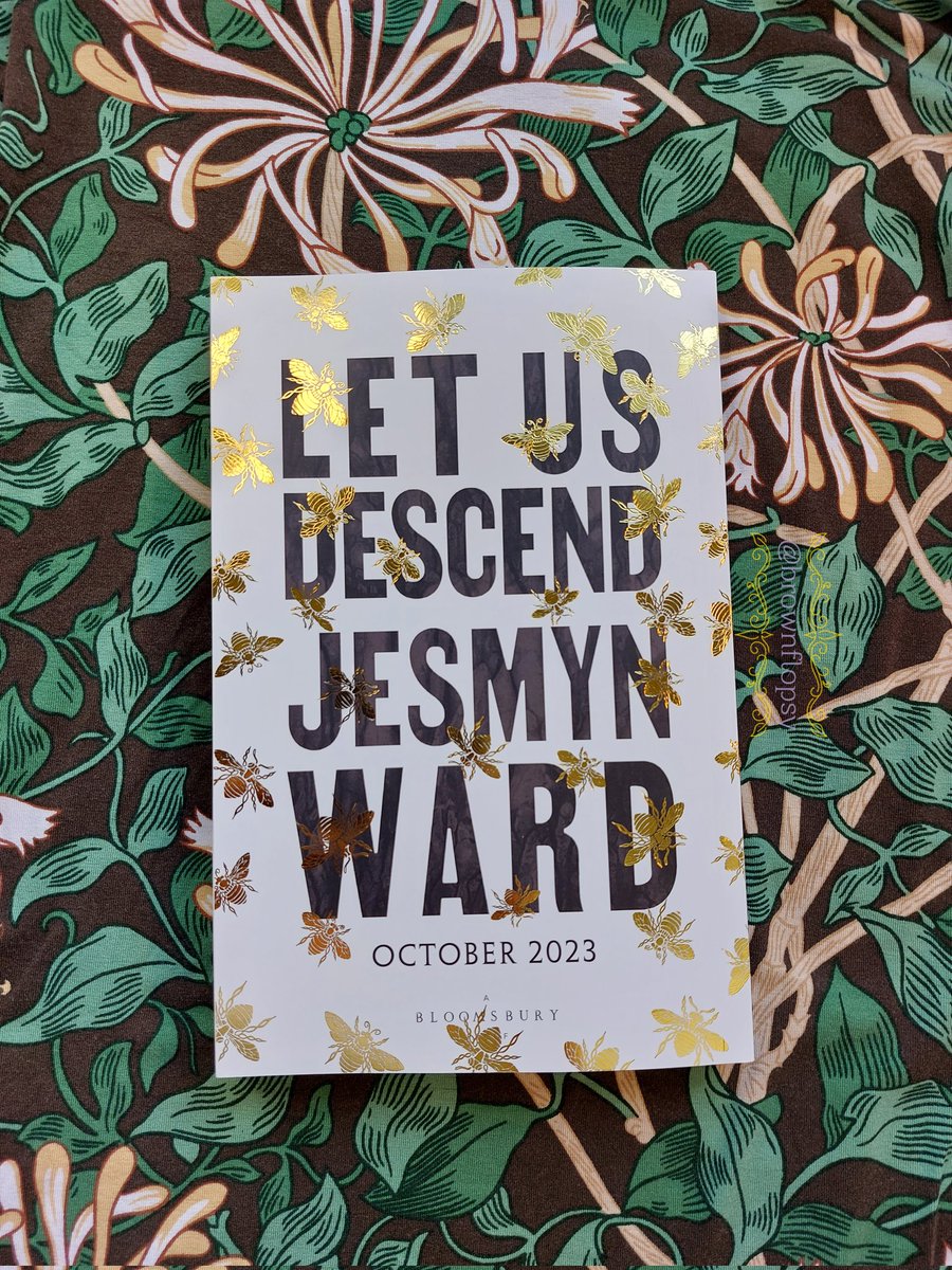 Thank you @BloomsburyBooks for this gorgeous proof of #LetUsDescend by @jesmimi which is publishing in October.
I adore Jesmyn's writing and this one sounds like another stunner! 🐝
Available to preorder now!